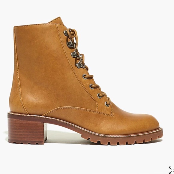 Madewell The Julien Lace Up Lugsole Boot - Picture 6 of 6